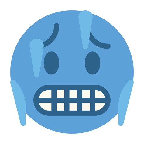 Cold Face Emoji Icon 44040684 Vector Art at Vecteezy