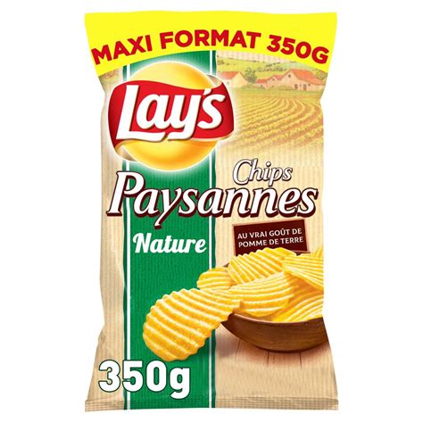 LAY S Chips Paysannes Maxi Format 350g Pas Cher Auchan Fr