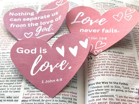 Christian Valentine Card, Bible Verse Valentine, God's Love - Etsy