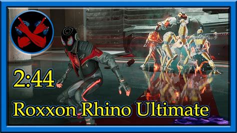 Marvel S Spider Man Miles Morales Roxxon Rhino Boss Fight Ultimate