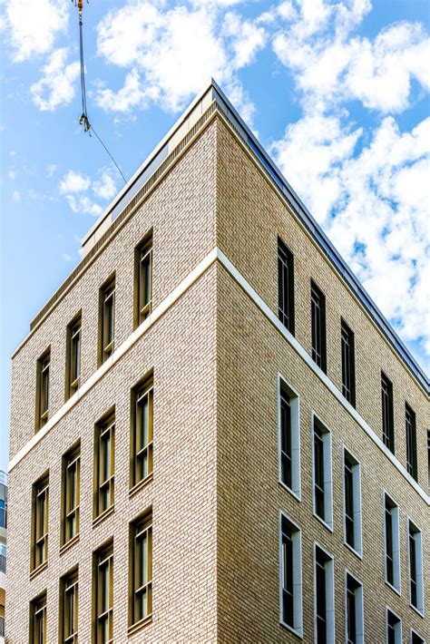 Ash And Lacy Kensington Row London Brick Facade Mechslip Ash