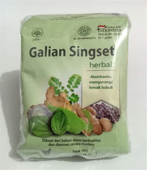 Jamu Galian Singset Sidomuncul Original Lazada Indonesia