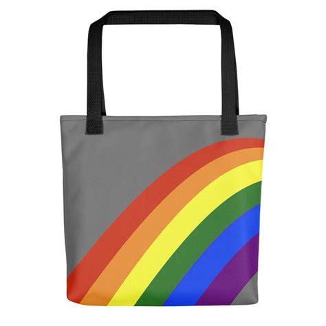 Gay Pride Rainbow Tote Bag Etsy