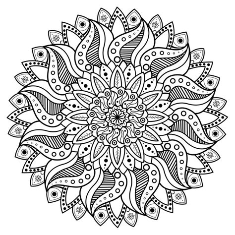 Mandalas Para Colorear M S Dibujos De Mandalas