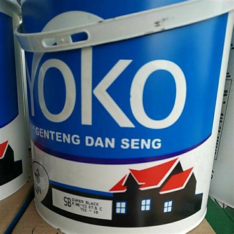 Jual YOKO CAT GENTENG DAN SENG Kemasan 4Kg Shopee Indonesia