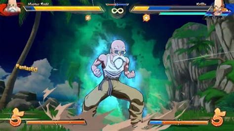 Gameplay Del Maestro Roshi En Dragon Ball Fighterz Nintenderos