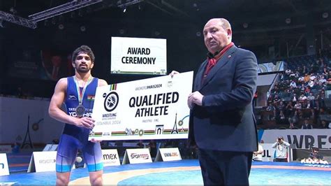 Aman Sehrawat Becomes First Indian Male Wrestler To Qualify For 2024