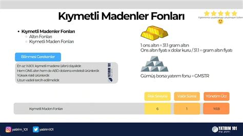 Kıymetli Madenler Fonları Youtube