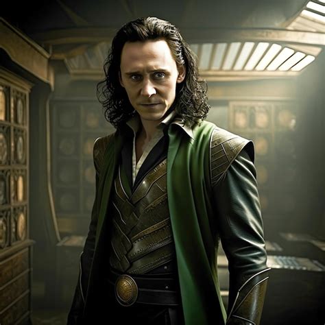 Premium Photo Loki His Body Is A Shadow And His Face Is Light