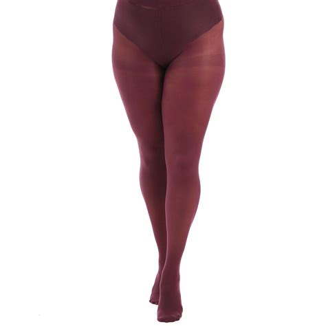 Pamela Mann 50 Denier Classic Opaque Thick Tights In Damson