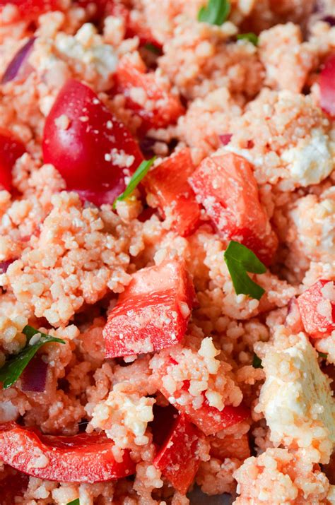 Couscous Salat Mit Feta Super Einfach Mycarbcrew