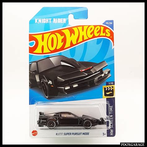 Hot Wheels K I T T Super Pursuit Mode HW Screen Time Shopee Malaysia