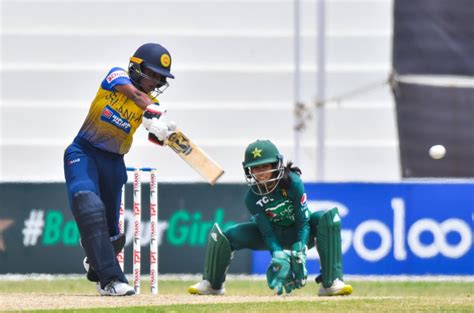 Chamari Athapaththu is pumped after hitting her sixth ODI century ...