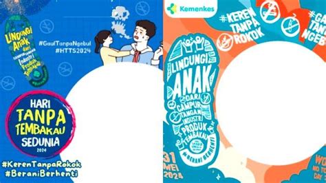 Link Twibbon Hari Tanpa Tembakau Sedunia Berserta Cara