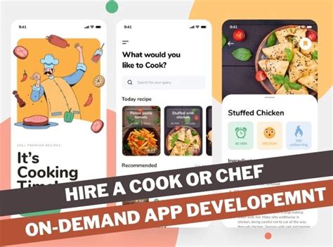 Cook And Chef Finder Mobile App Development Cost And Features