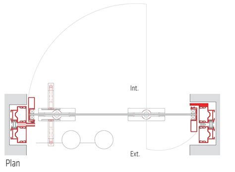 Off Centre Pivot Door Plan