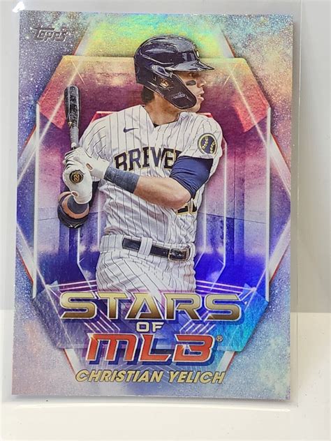 Topps Series Stars Of Mlb Smlb Christian Yelich Milwaukee