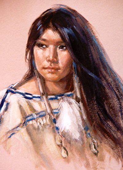 TAWNY By Vel Miller Oil Kp Tawny Native American Wonder Woman