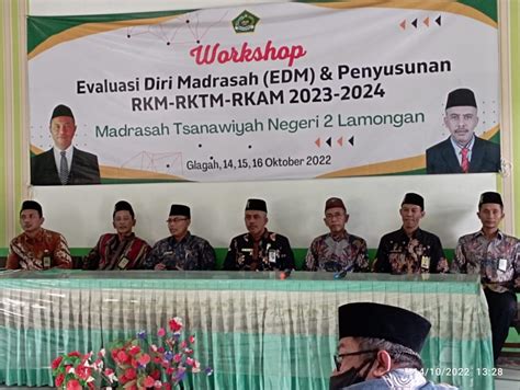 Workshop Evaluasi Diri Madrasah Edm Dan Penyusunan Rkm Rktm Rkam