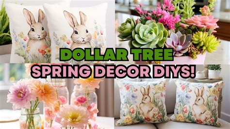 Dollar Tree Spring Diys Spring Home Decor Youtube