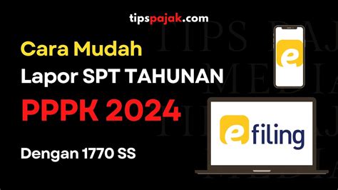 Lapor Spt Tahunan Untuk Pppk Youtube