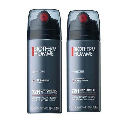 Biotherm Day Control Deodorant 72h Extreme Protection Homme 2x150ml ...