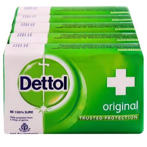 Dettol Original Soap 125 G Pack Of 4 Basket Hunt