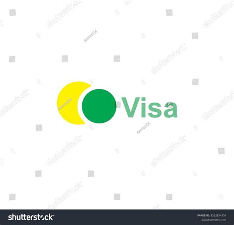 Visa Logo Features Blue White Circle Stock Illustration 2252824355 ...