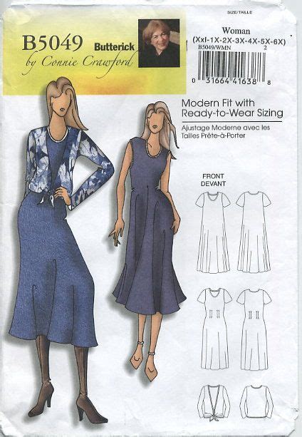 Butterick B5049 Connie Crawford Blouse Pattern Sewing Butterick