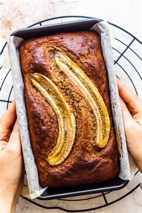 Vegan Banana Bread Oil Free No Refined Sugar Lazy Cat Kitchen