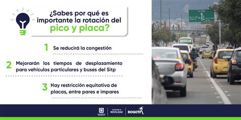 Movilidad Bogot On Twitter Ojo El Picoyplaca En Bogot Cambi