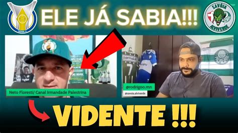 OLHA O VIDENTE QUE ACERTOU O TÍTULO BRASILEIRO DO PALMEIRAS DE 2023