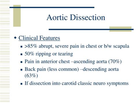 Ppt Aortic Dissection And Aneurysms Powerpoint Presentation Free Download Id 154719