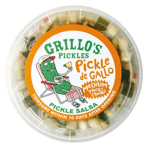 ALDI Grillo S Pickles Pickle De Gallo Medium Thick Chunky Same Day