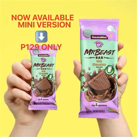 Feastables Mr Beast Chocolateswith New Flavors Lazada Ph