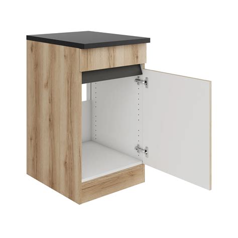 Optifit Spülenunterschrank 50 x 88 x 60 cm Kaya290 Wildeiche