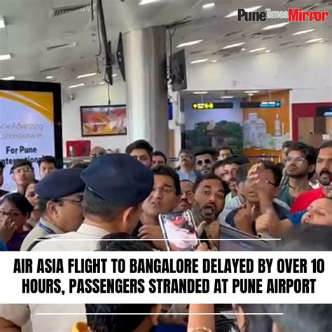 Pune Mirror On Twitter The Air Asia Flight From Pune Airport Was