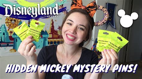 Opening Newest Disneyland Hidden Mickey Mystery Pins 2019 Wave B