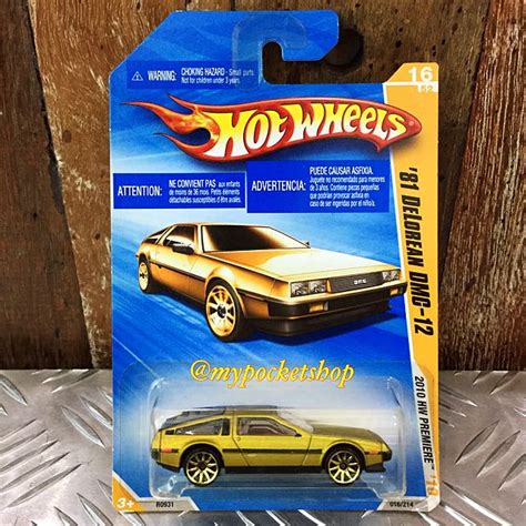 Hot Wheels Gold Delorean Dmc Hobbies Toys Toys Games On