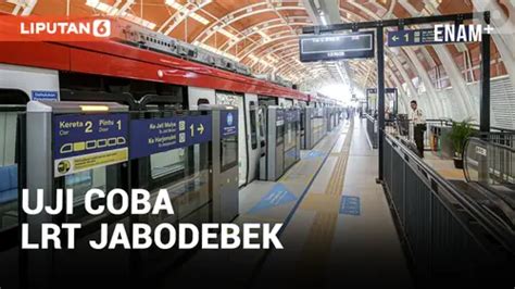 VIDEO Uji Coba LRT Jabodebek Dimulai Hari Ini Berikut Jadwalnya