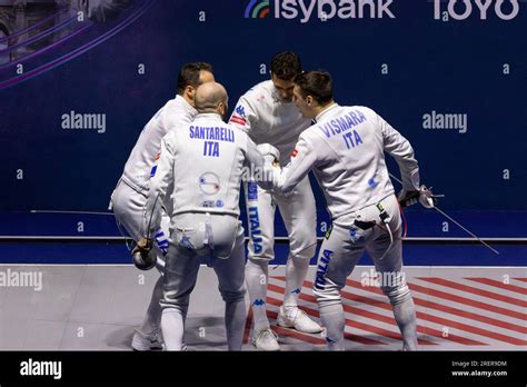 French Fencing Team Hi Res Stock Photography And Images Alamy