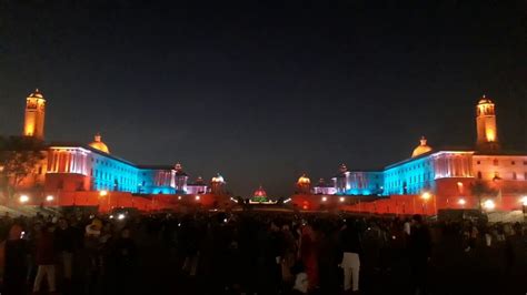 Rastrapati Bhawan Lighting Youtube