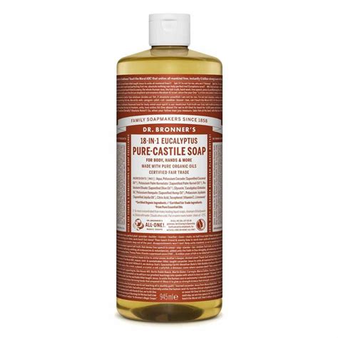 Biologische Vloeibare Zeep Dr Bronner Eucalyptus 475 Ml Rauw