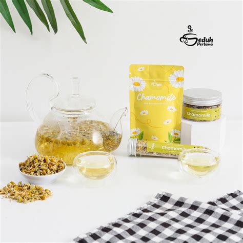 Jual Seduh Pertama Flower Tea Chamomile Teh Bunga Chamomile Teh