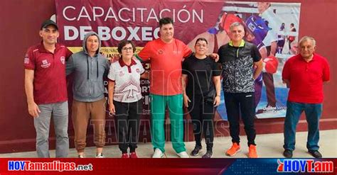 Hoy Tamaulipas CONADE Y CEDEM Llevan A Cabo Capacitacion De Boxeo En