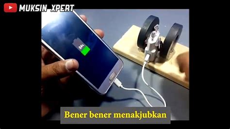 SUCCESS BIKIN CHARGER HP ANDROID PAKAI MAGNET CHARGER