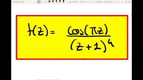 Analisi Ii Residui Esercizio Svolto N Youtube