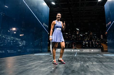 El Hammamy Back Up To No Psa Squash Tour