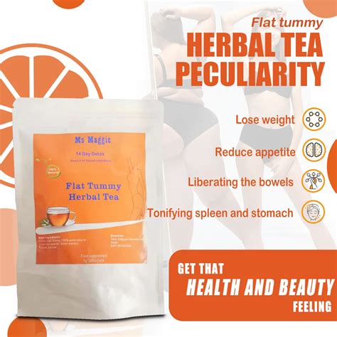 2024 Flat Bellied Herbal Tea A Green Weight Loss Tea Made From Chinese