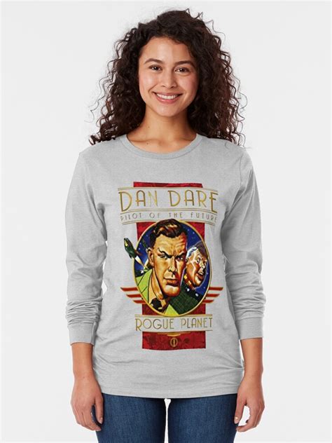 Dan Dare Retro Comic Book Hero T Shirt By Drakenfang Redbubble